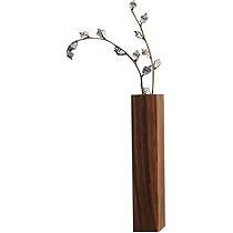 Amazon.co.jp: HIGHAWK一輪挿し 壁掛け 木製 花 フラワー 花瓶